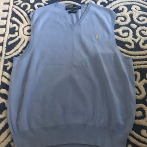 Men’s Polo Ralph Lauren light blue vest